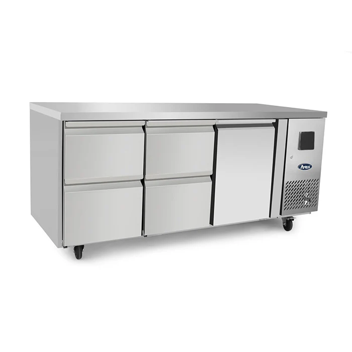 Masa rece cu 4 sertare si 1 usa 1 Masa rece cu 4 sertare si 1 usa 1