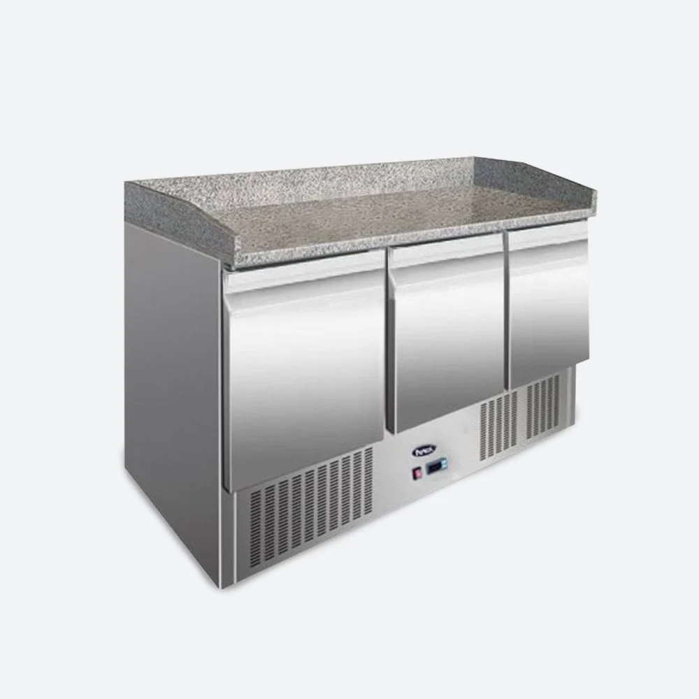 seria eslmasa frigorifica rece cu 3 usi pentru pregatirea pizzei 265627